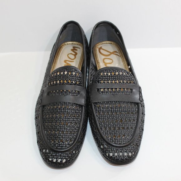 SAM EDELMAN Woven Slip On Penny Loafer 9.5 - Picture 5 of 8